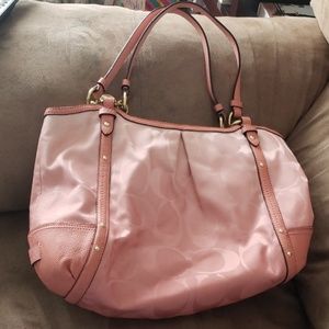 Pink Coach purse